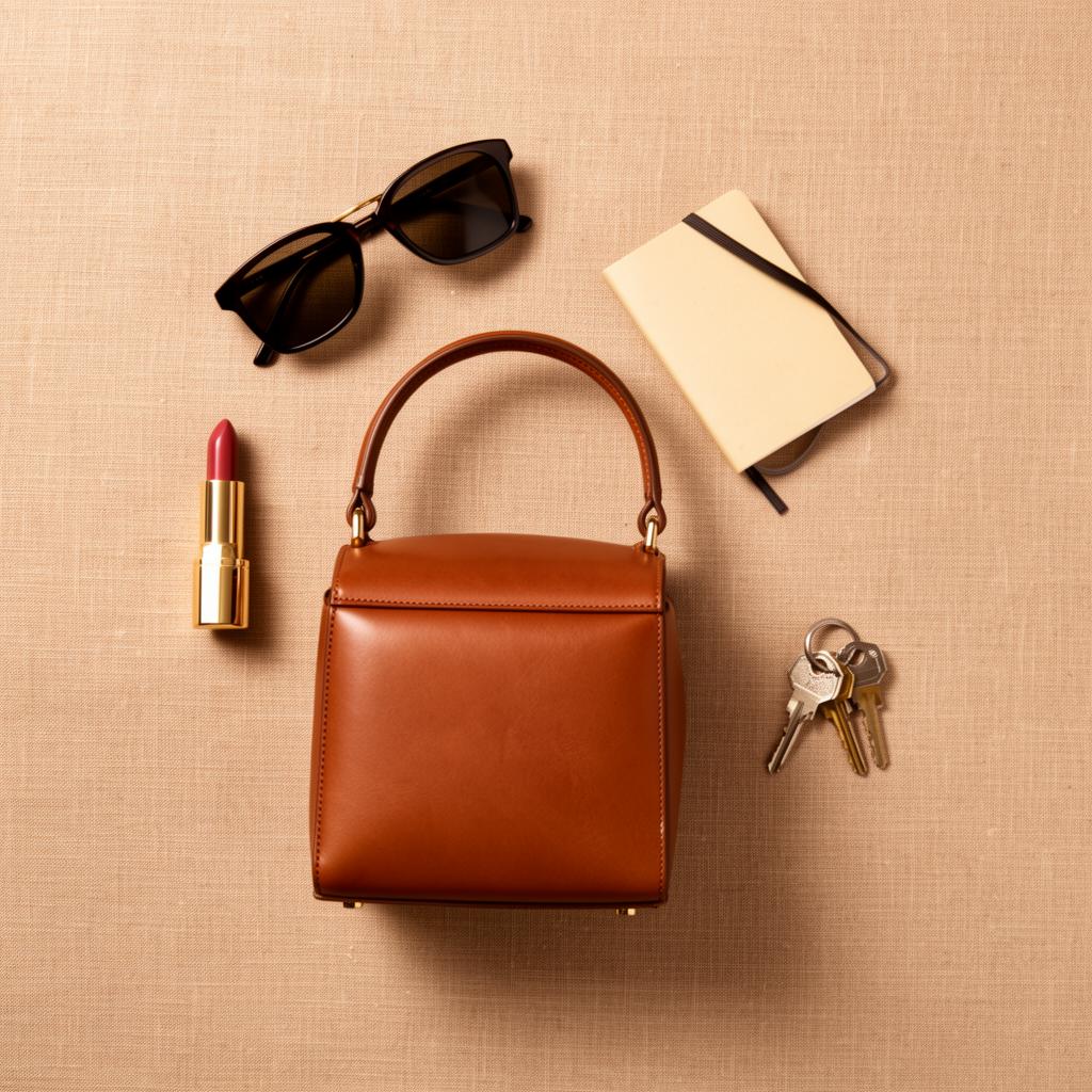 Flatlay: Maisie mit Essentials